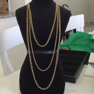 Chic Gold color  Multi-Layer Necklace